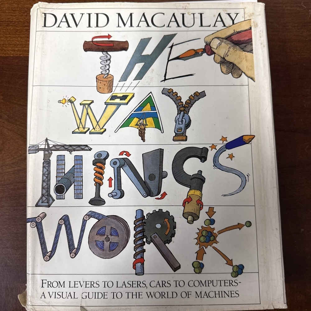 The Way Things Work by David Macaulay (1988, Hardcover)